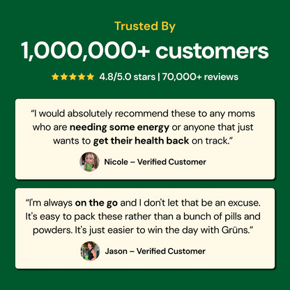 Gruns® Adults Super Greens Multivitamin Gummies